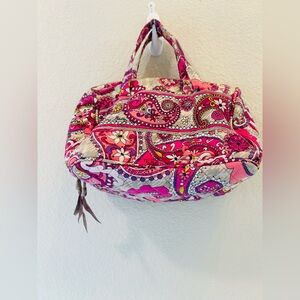 Vera Bradley Cosmetic Bag - Paisley Meets Plaid (Retired)